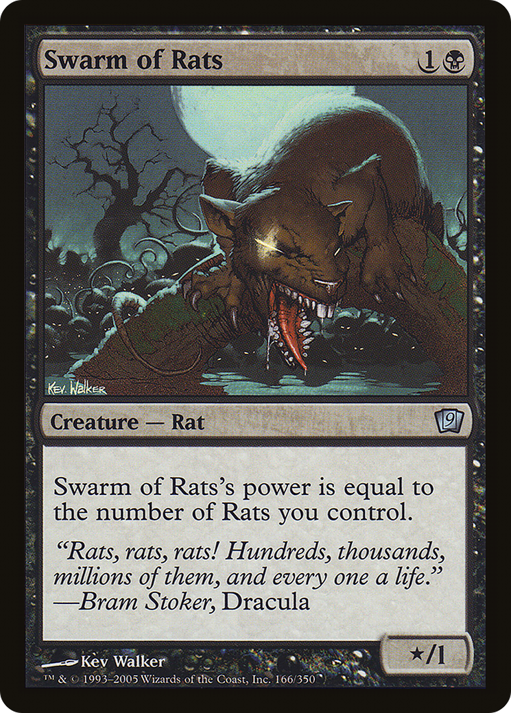 Swarm of Rats [9ED-166★]