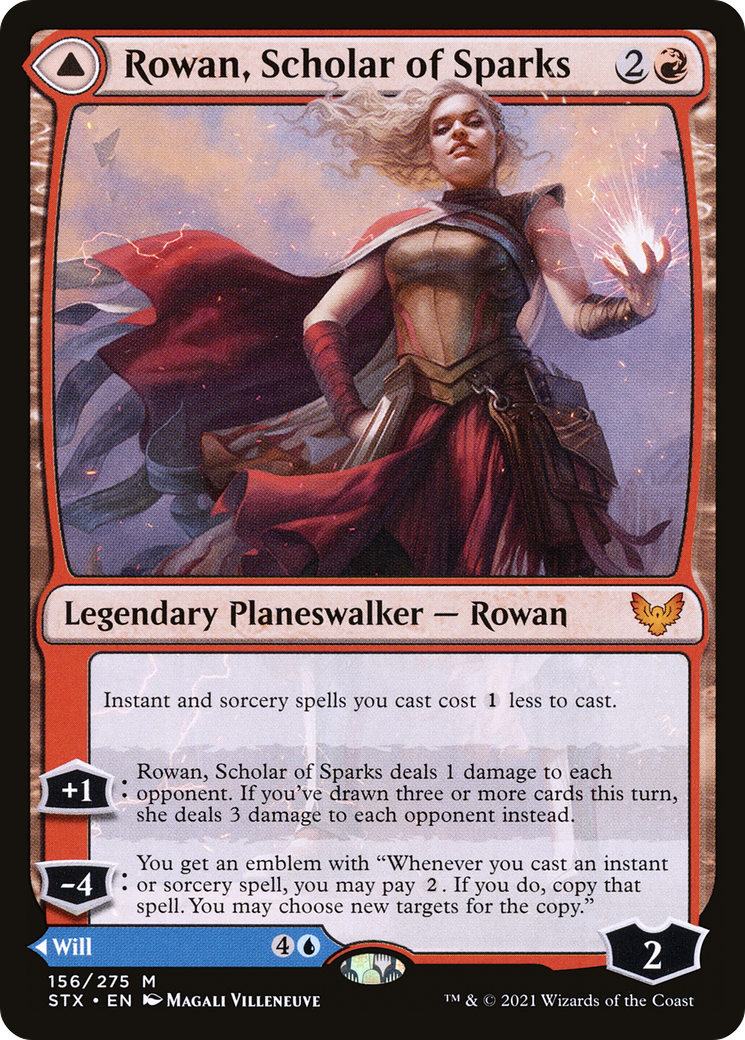 Rowan, Scholar of Sparks // Will, Scholar of Frost [STX-156]