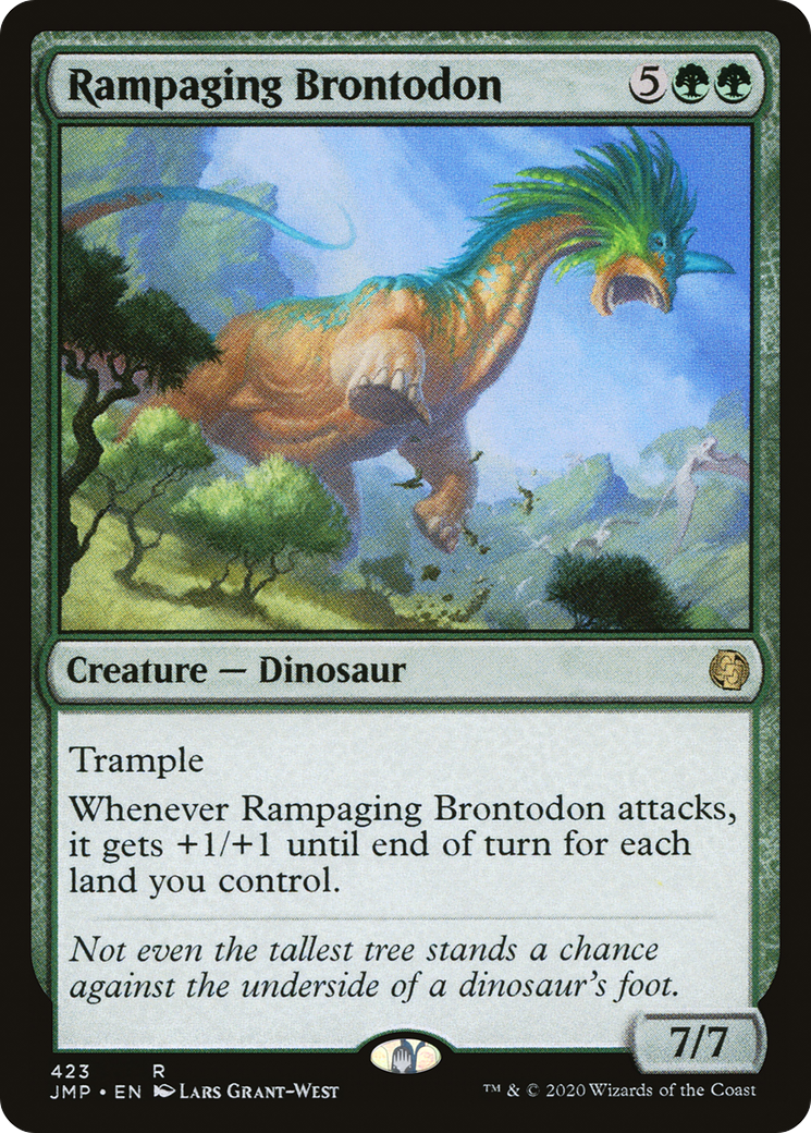 Rampaging Brontodon [JMP-423]