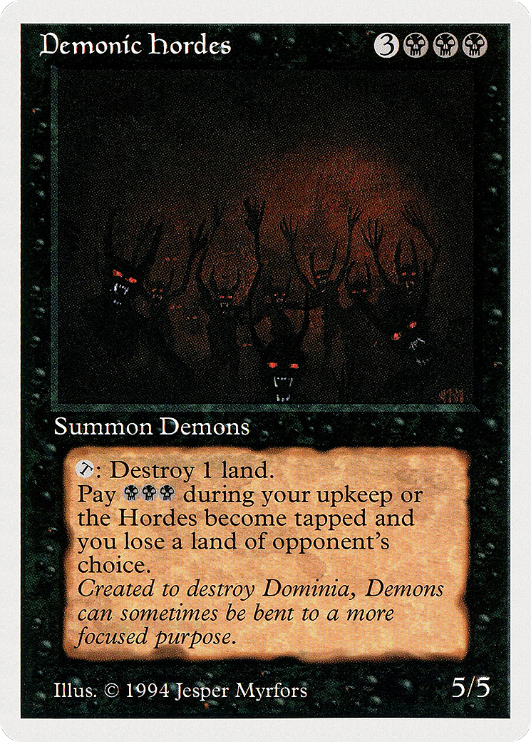 Demonic Hordes [SUM-104]
