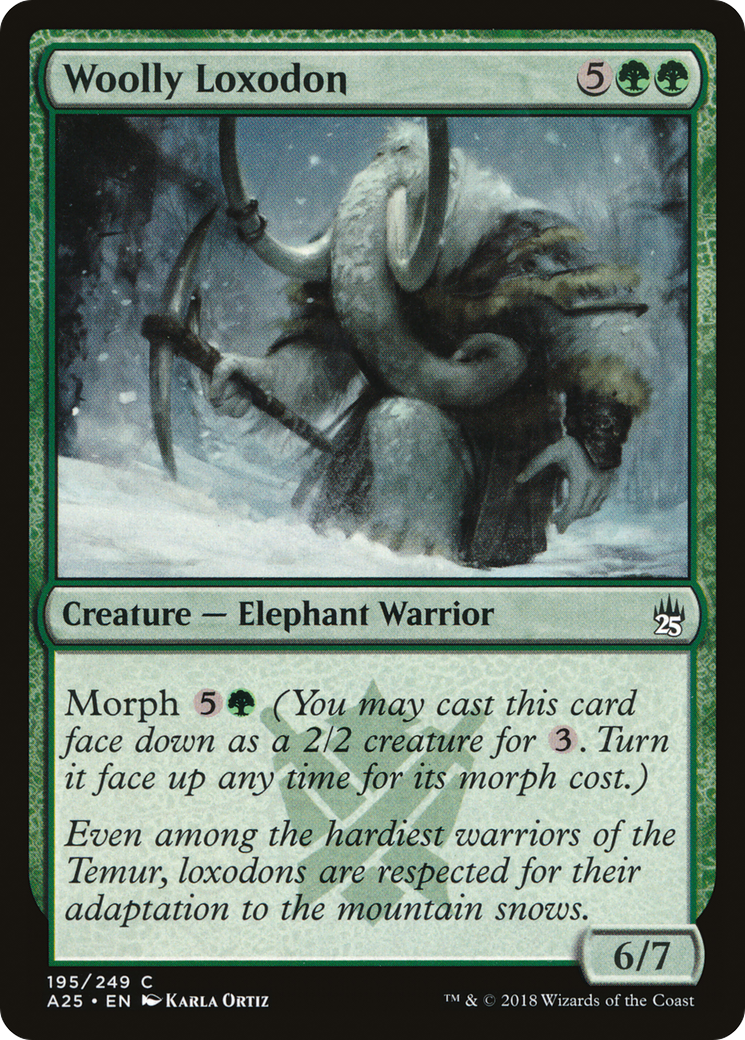 Woolly Loxodon [A25-195]