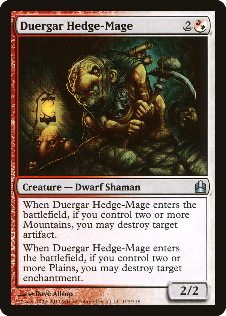 Duergar Hedge-Mage [CMD-195]