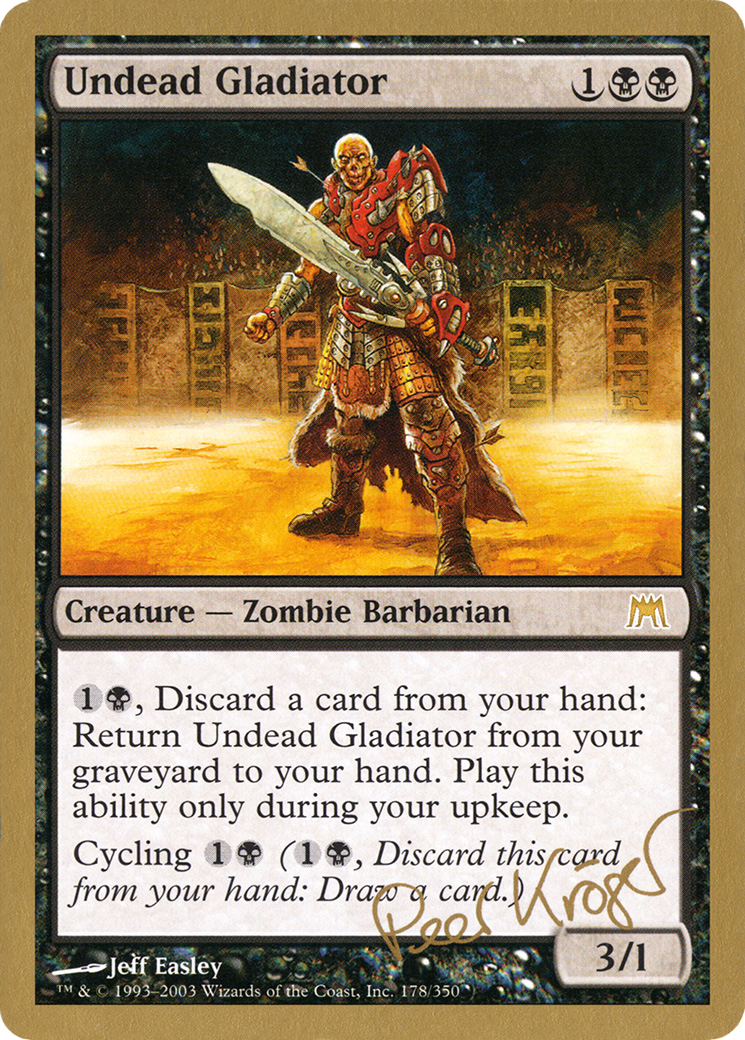 Undead Gladiator [WC03-pk178]