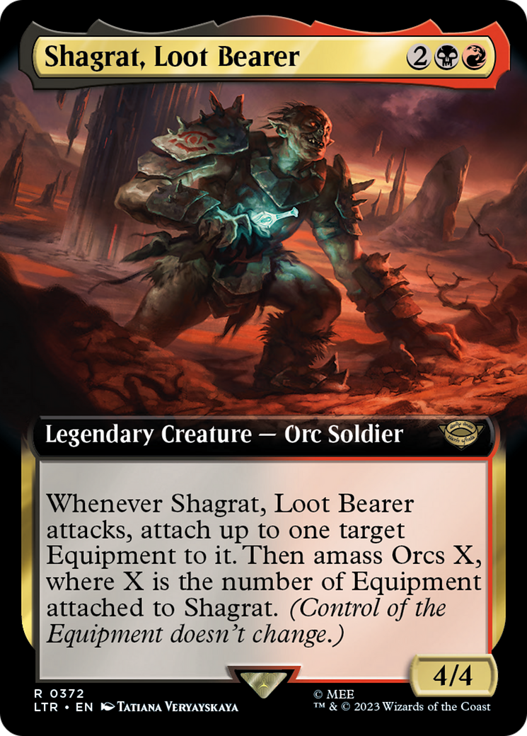 Shagrat, Loot Bearer - Extended Art [LTR-372]