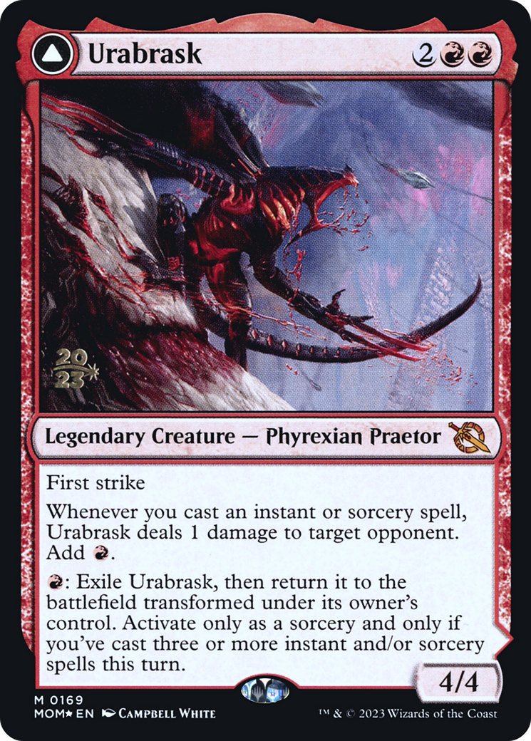 Urabrask // The Great Work - Prerelease Promo [PMOM-169s]