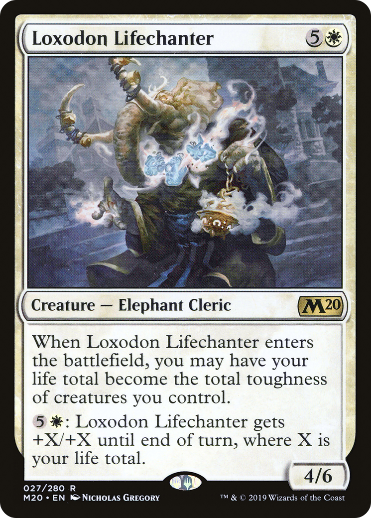 Loxodon Lifechanter [M20-27]