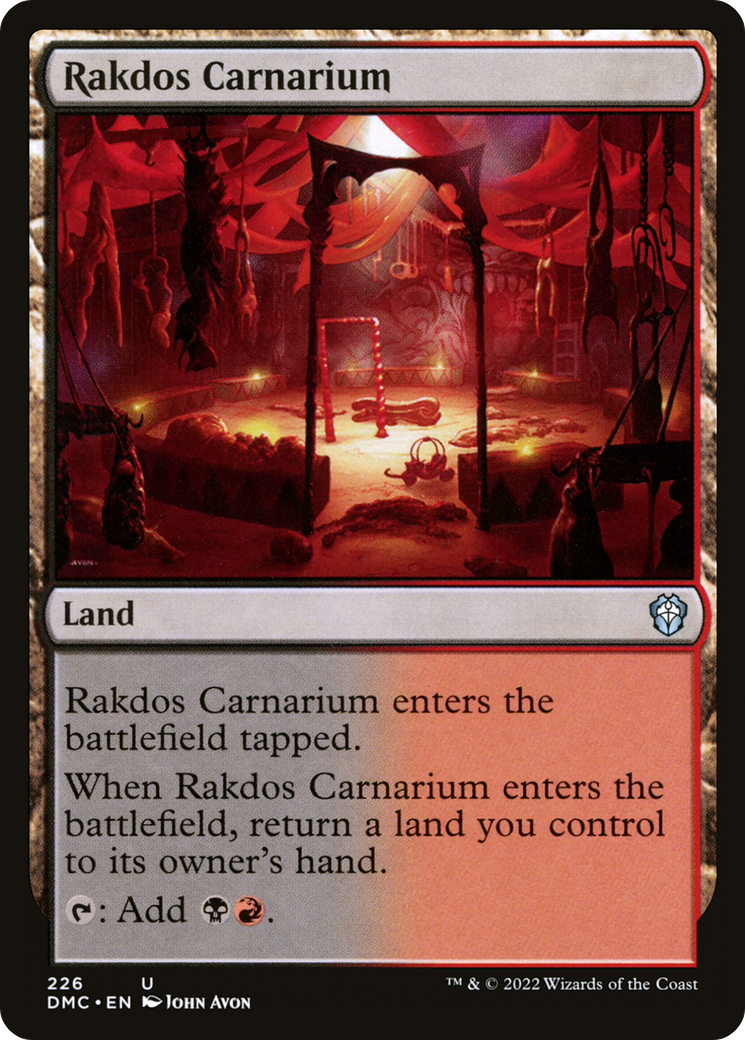 Rakdos Carnarium [DMC-226]