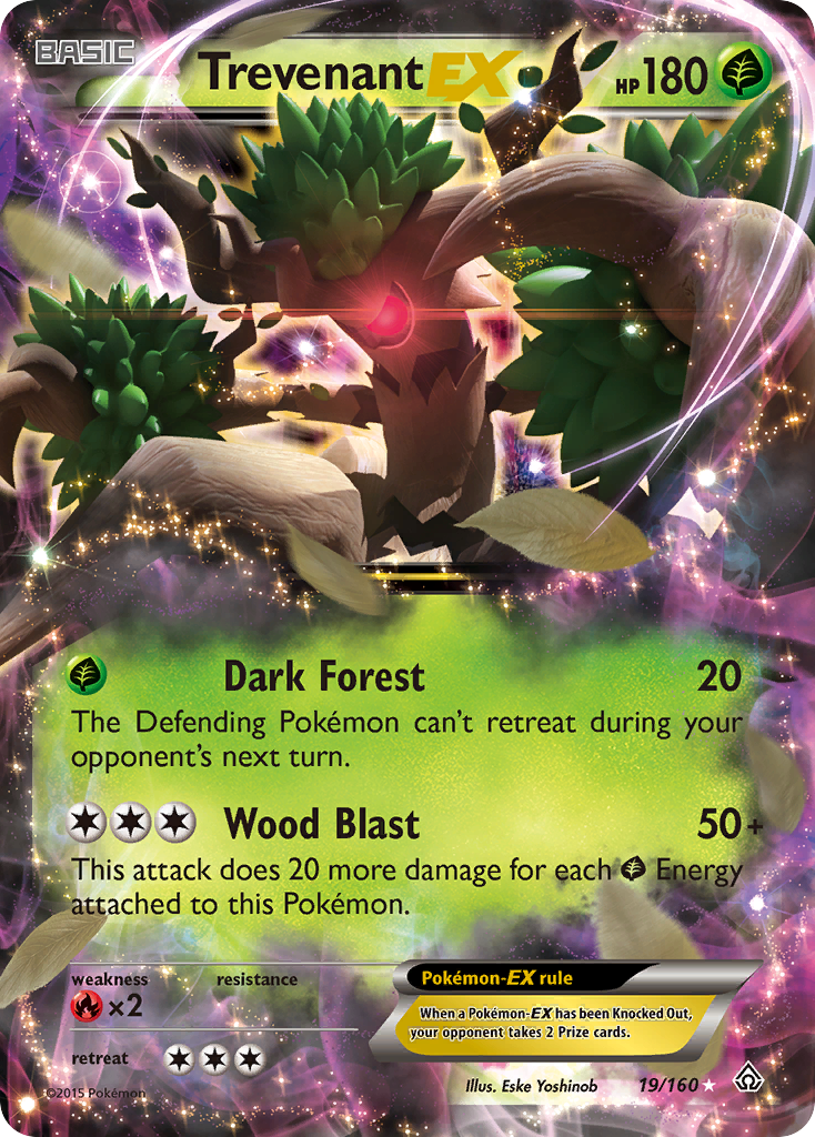 Trevenant-EX [XY5-19]