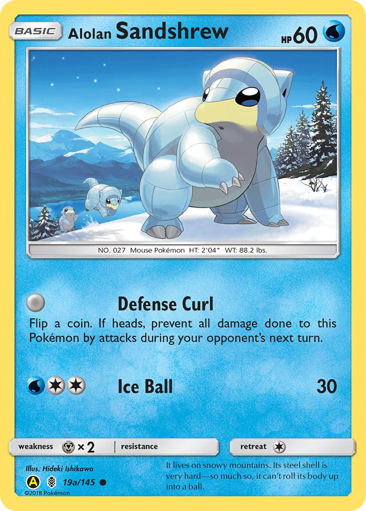 Alolan Sandshrew [SM2-19A]