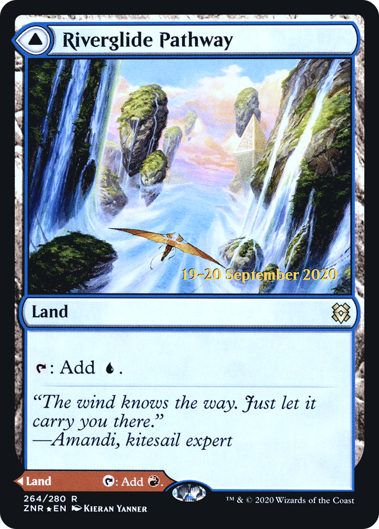 Riverglide Pathway // Lavaglide Pathway - Prerelease Promo [PZNR-264s]