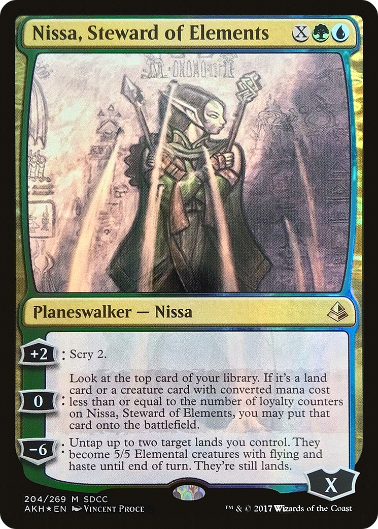 Nissa, Steward of Elements - Promo [PS17-204]