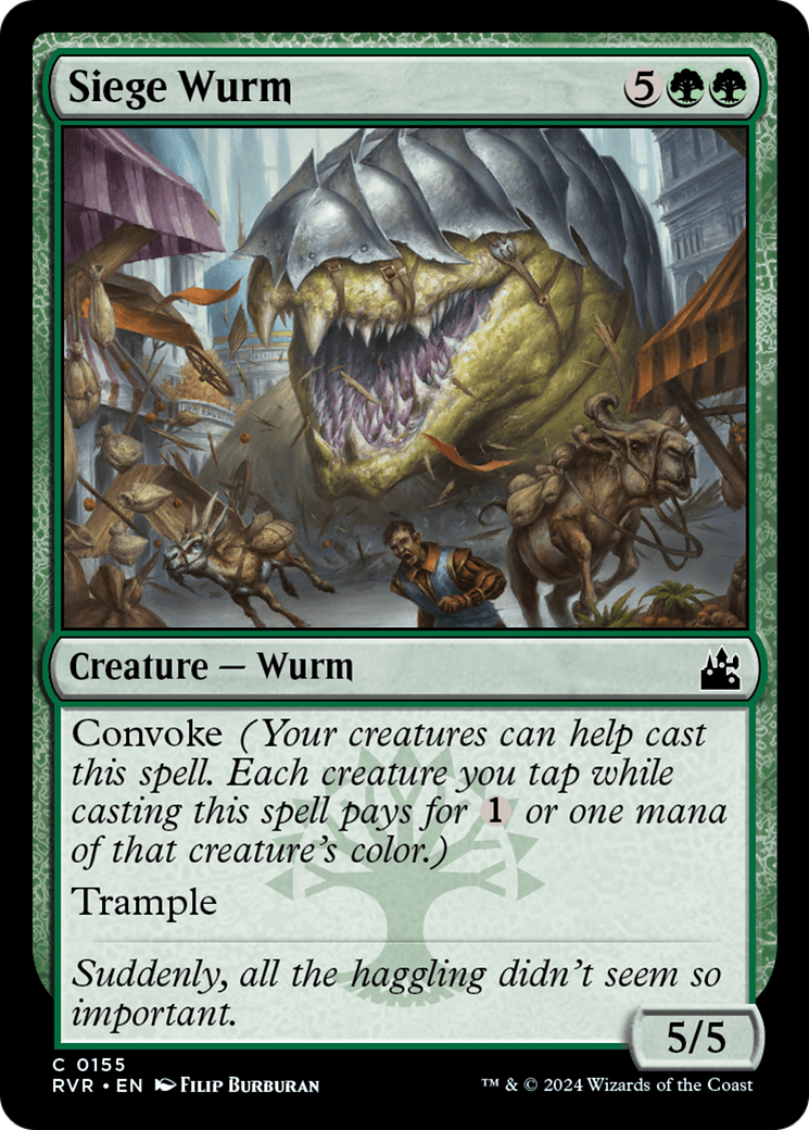 Siege Wurm [RVR-155]