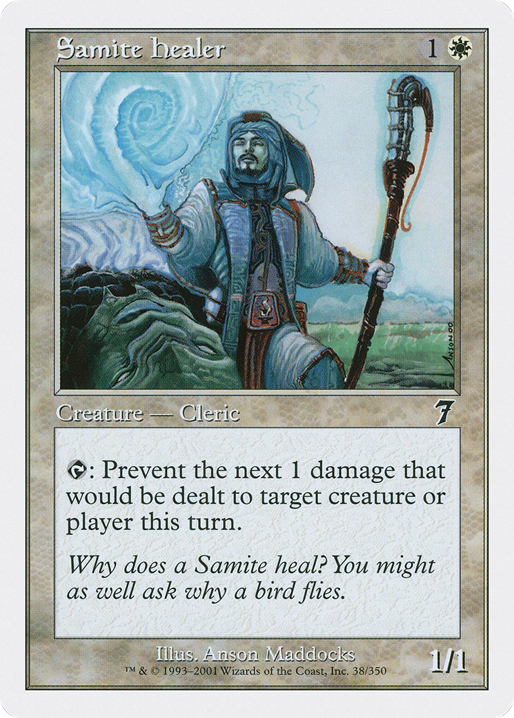 Samite Healer [7ED-38]