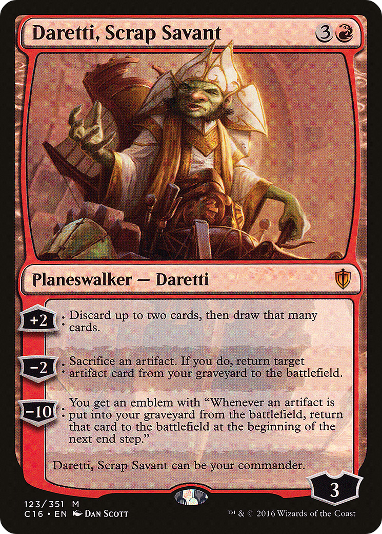 Daretti, Scrap Savant [C16-123]