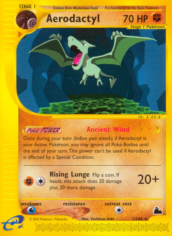 Aerodactyl [ECARD3-1]