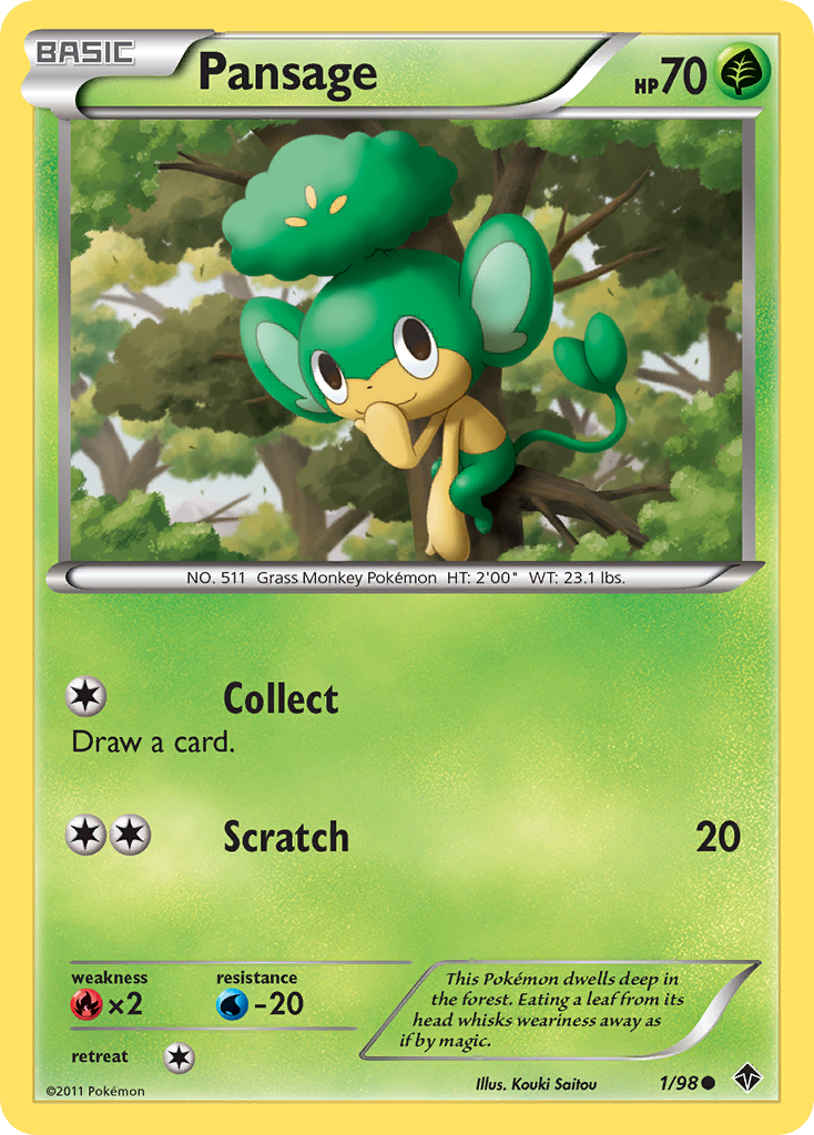 Pansage [BW2-1]