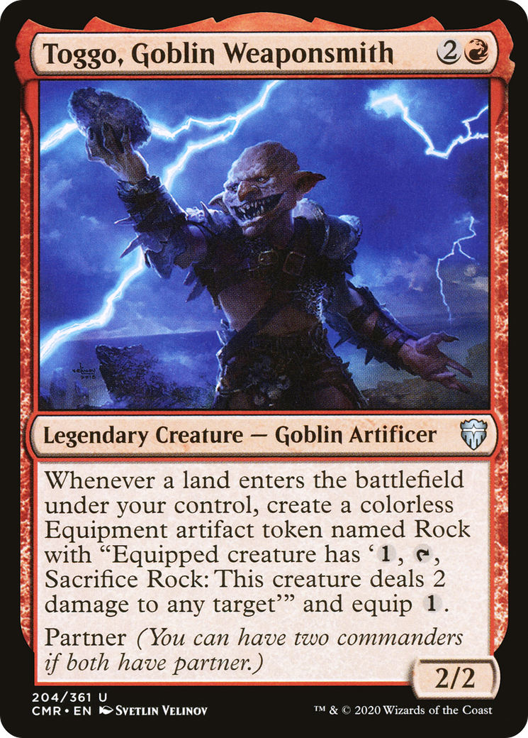 Toggo, Goblin Weaponsmith [CMR-204]