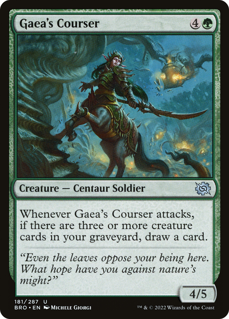 Gaea's Courser [BRO-181]