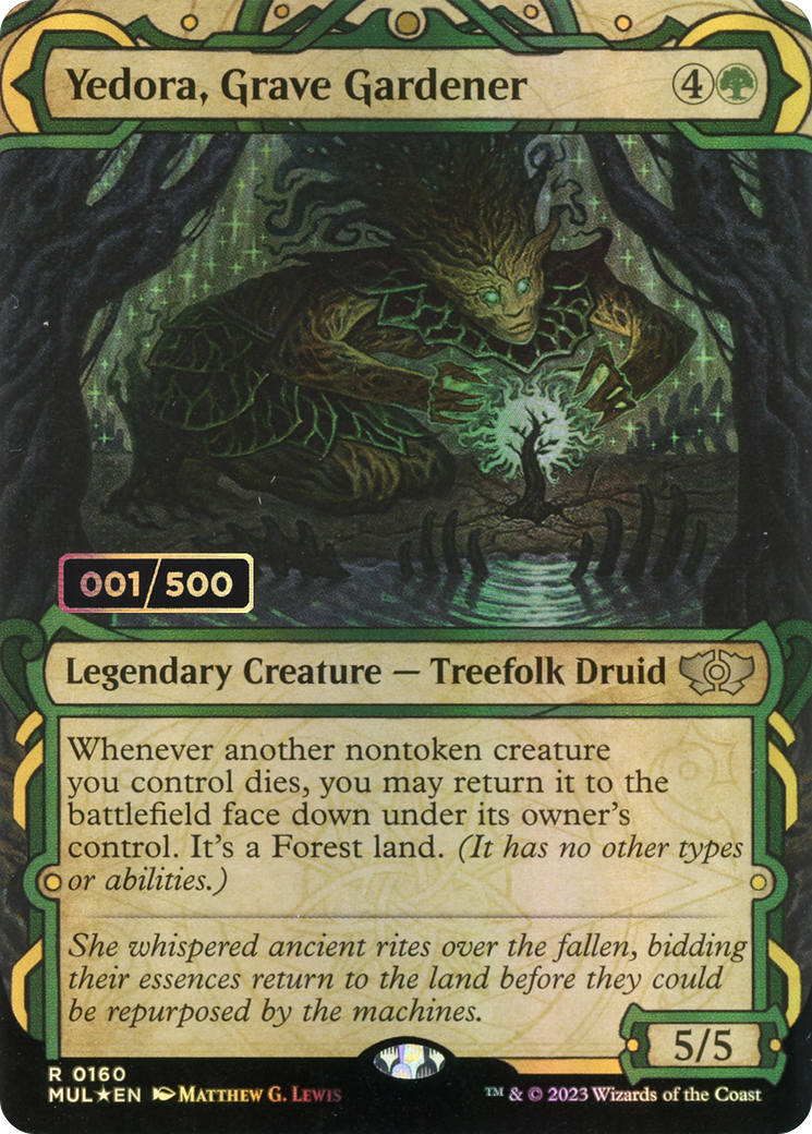 Yedora, Grave Gardener - Borderless - Showcase - Serialized [MUL-160z]