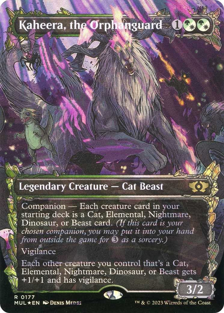 Kaheera, the Orphanguard - Borderless - Showcase - Halo Foil - Full Art [MUL-177]