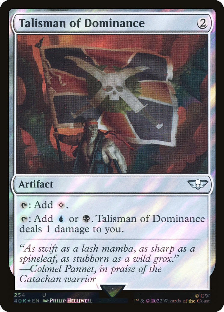 Talisman of Dominance - Surge Foil [40K-254★]