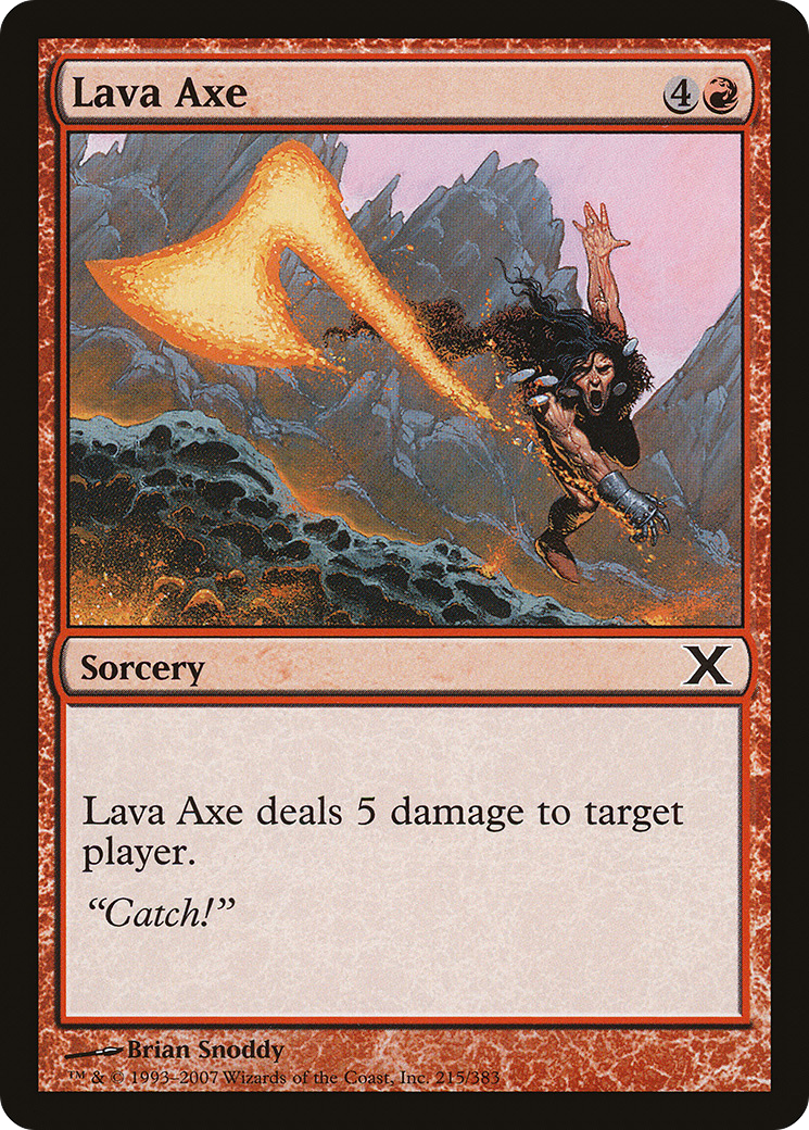 Lava Axe [10E-215]