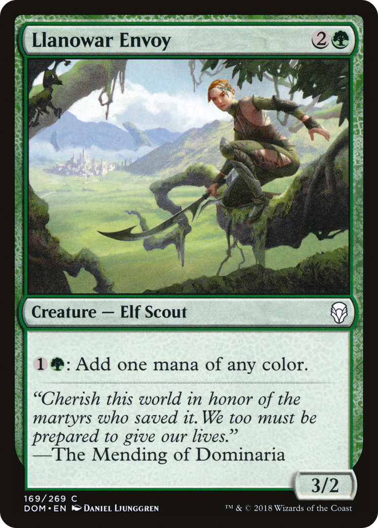 Llanowar Envoy [DOM-169]