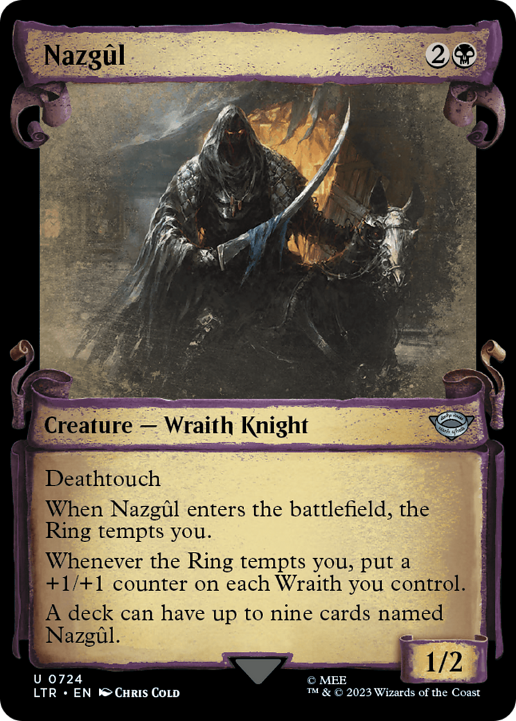 Nazgûl - Scroll Showcase [LTR-724]