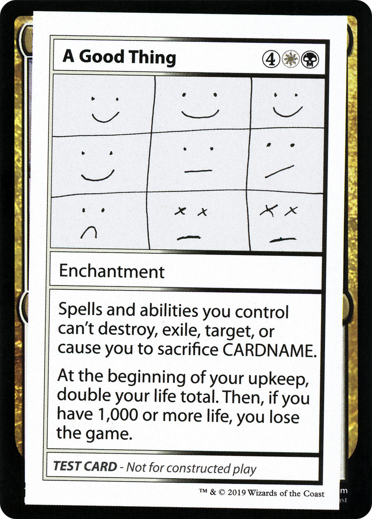 A Good Thing [CMB2-86]