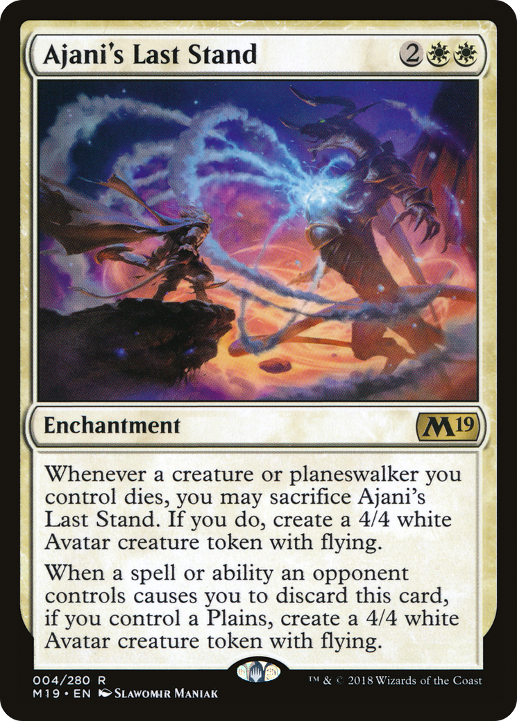 Ajani's Last Stand [M19-4]