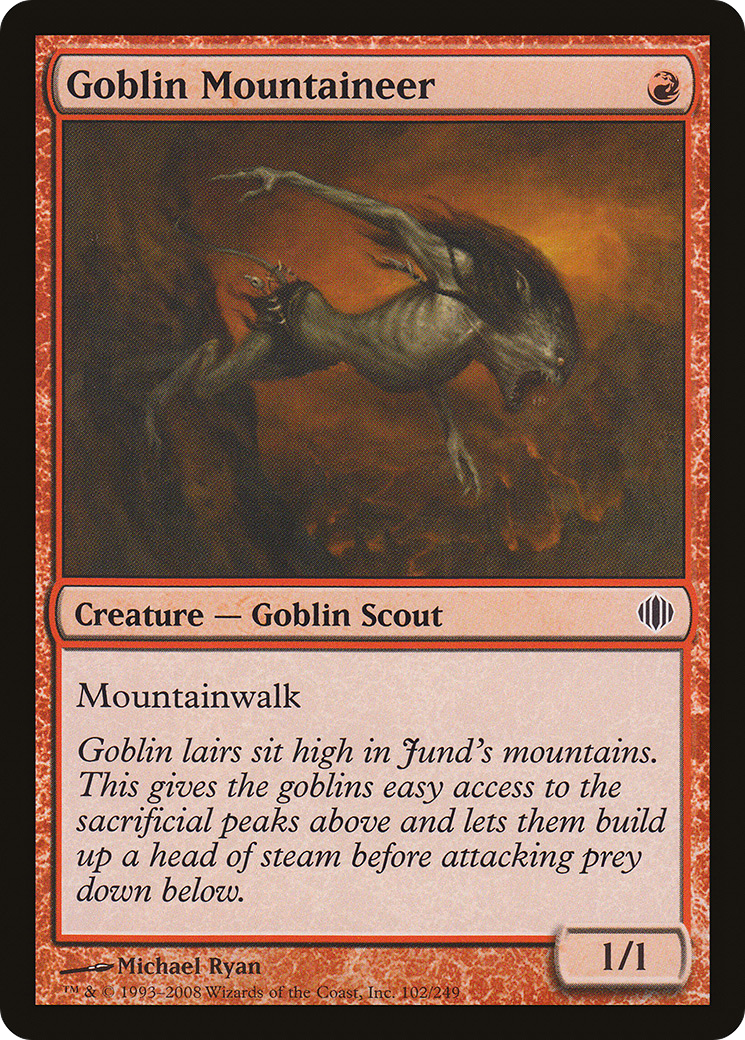Goblin Mountaineer [ALA-102]