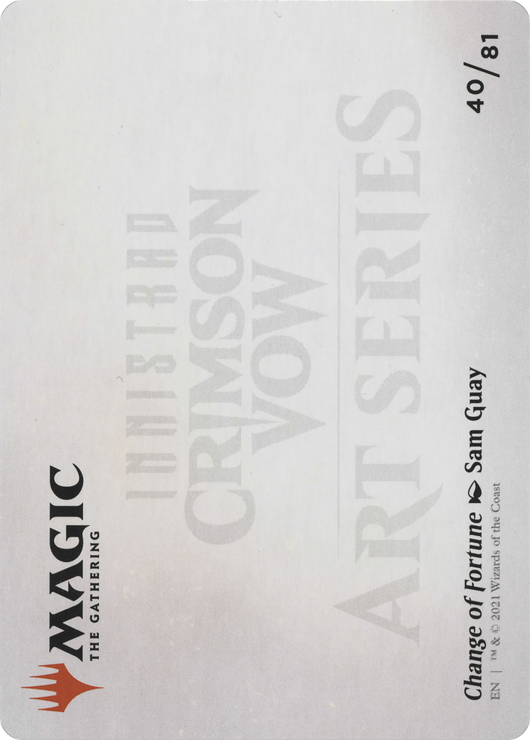 Change of Fortune // Change of Fortune [AVOW-40]