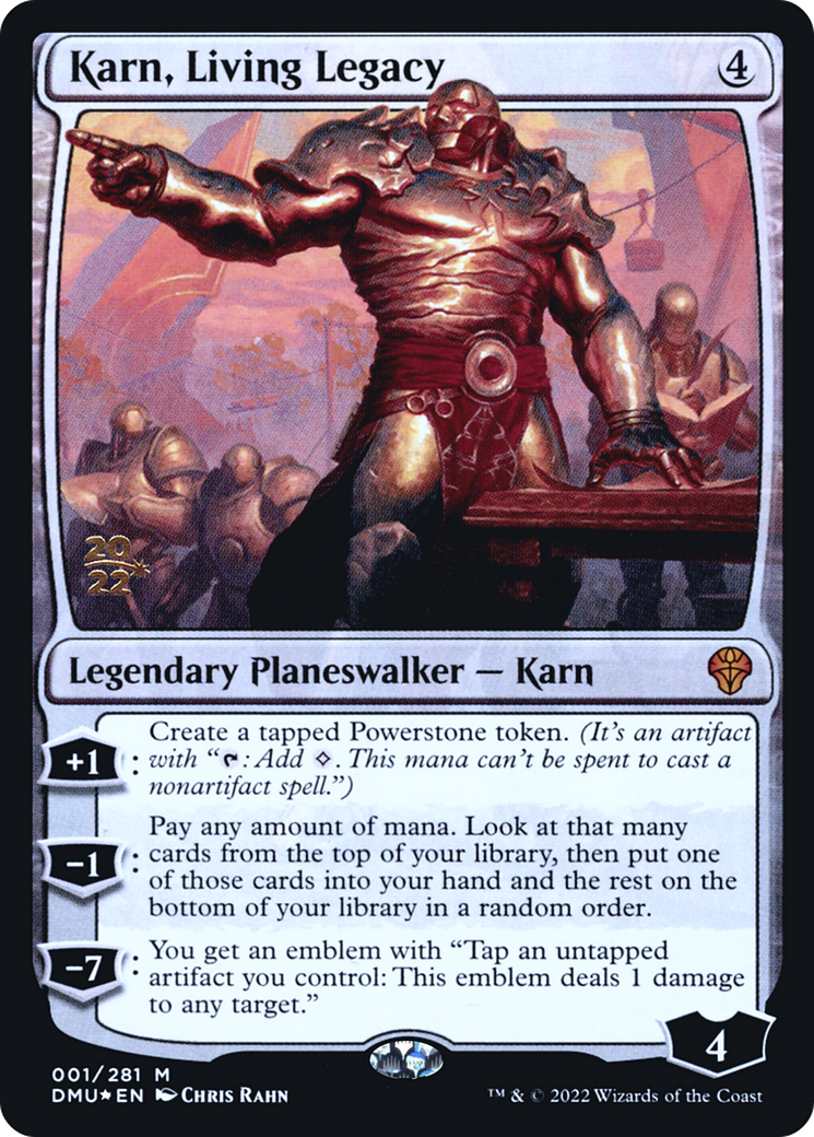 Karn, Living Legacy - Prerelease Promo [PDMU-1s]