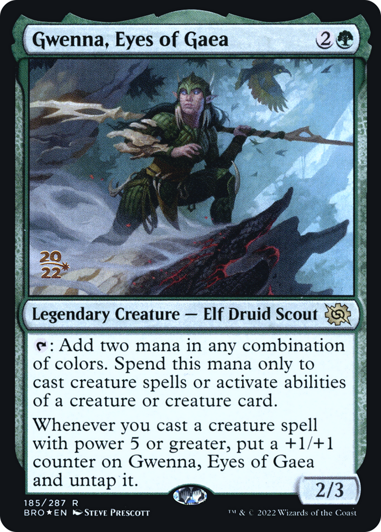 Gwenna, Eyes of Gaea - Prerelease Promo [PBRO-185s]