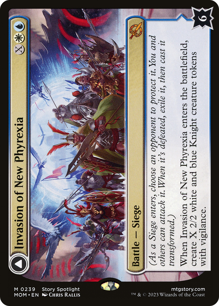 Invasion of New Phyrexia // Teferi Akosa of Zhalfir [MOM-239]