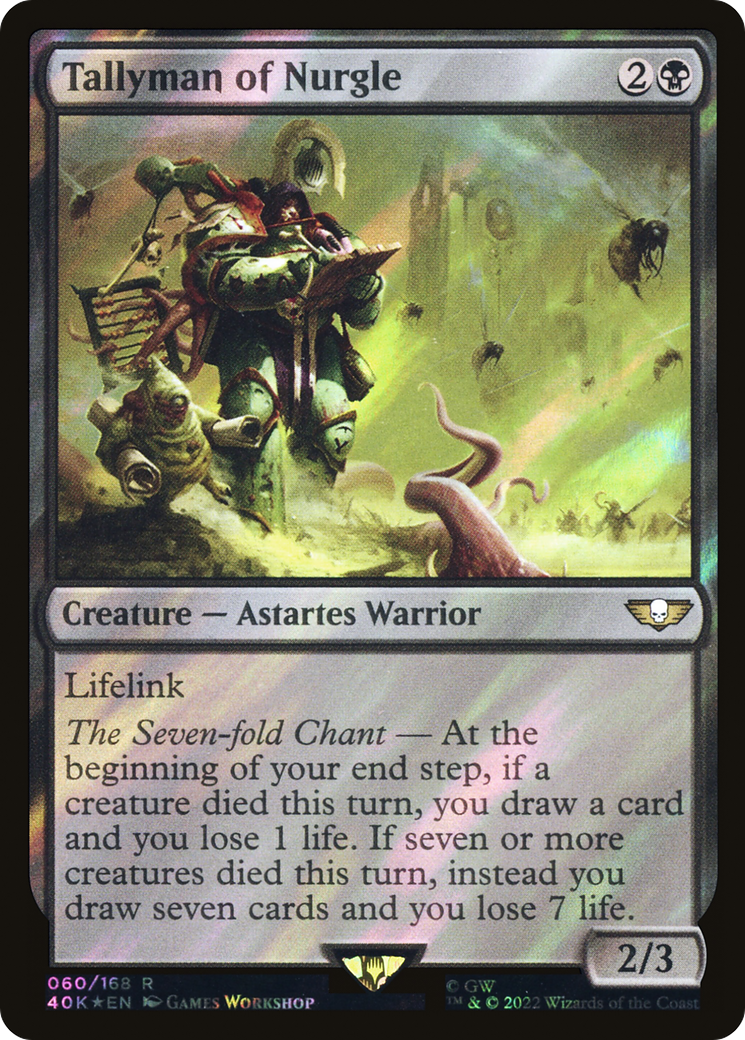 Tallyman of Nurgle - Surge Foil [40K-60★]