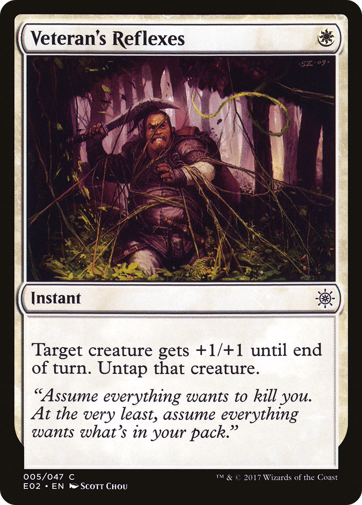 Veteran's Reflexes [E02-5]