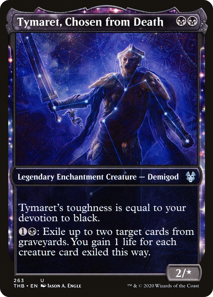 Tymaret, Chosen from Death - Showcase - Full Art [THB-263]