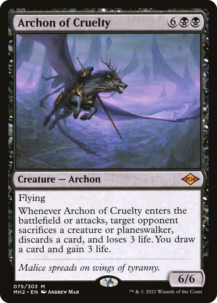 Archon of Cruelty [MH2-75]