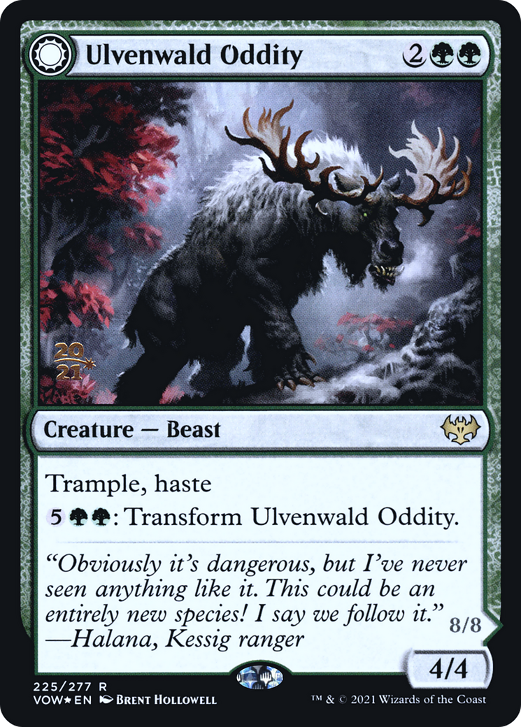 Ulvenwald Oddity // Ulvenwald Behemoth - Prerelease Promo [PVOW-225s]