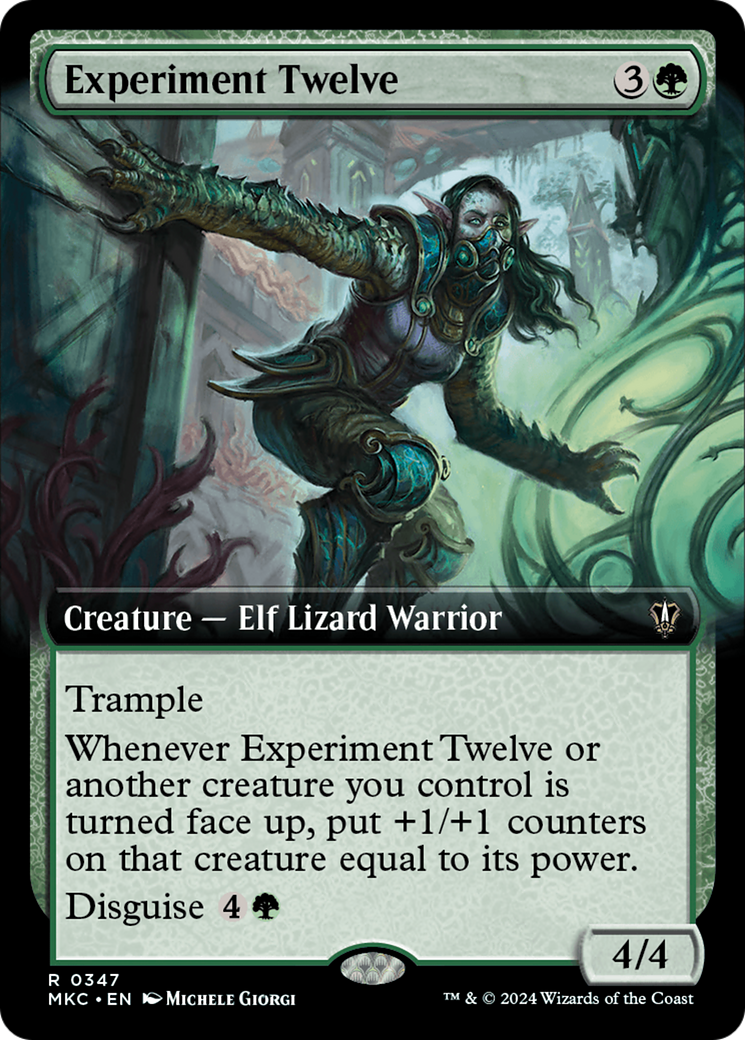 Experiment Twelve - Extended Art [MKC-347]