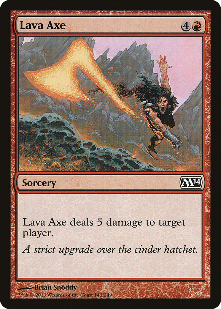 Lava Axe [M14-143]