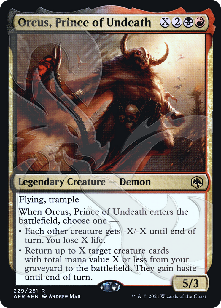 Orcus, Prince of Undeath - Promo [PAFR-229a]