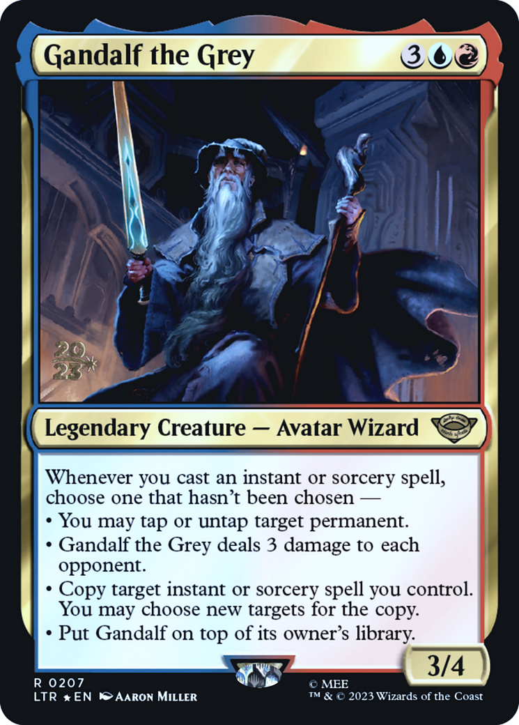 Gandalf the Grey - Prerelease Promo [PLTR-207s]
