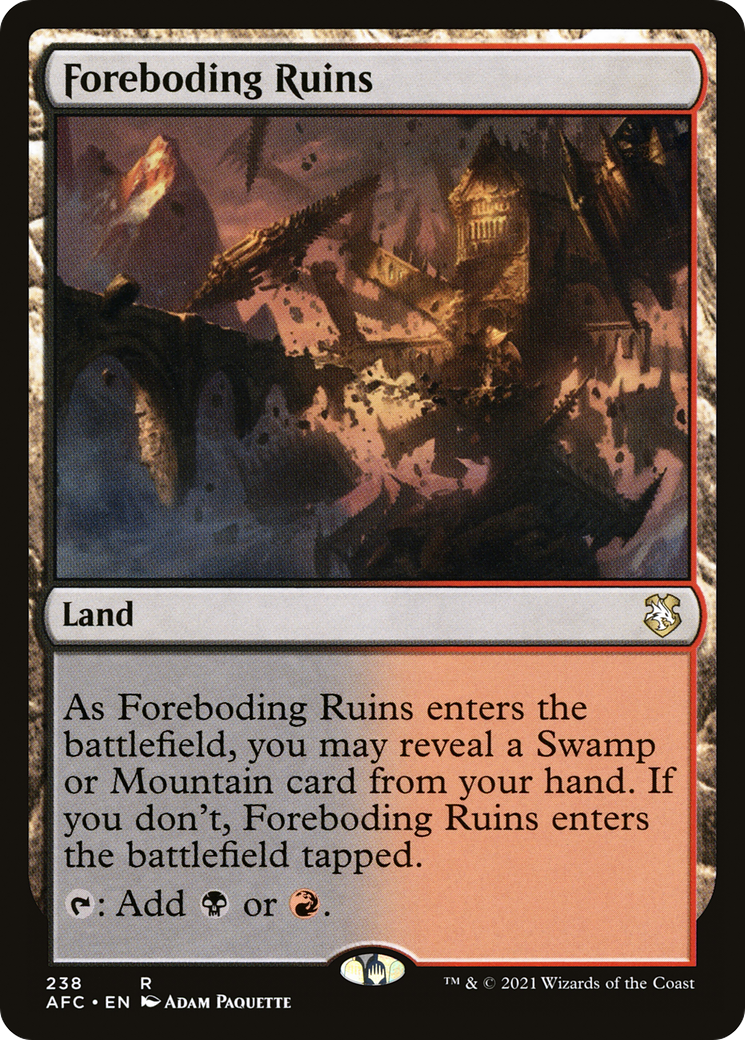 Foreboding Ruins [AFC-238]