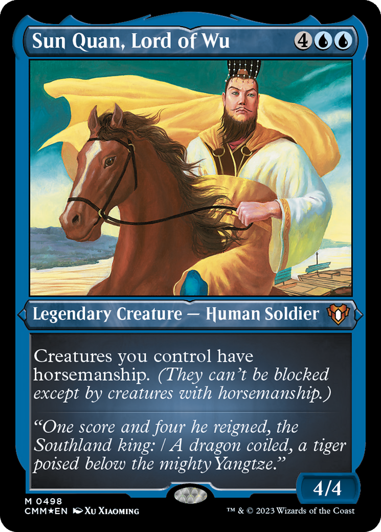 Sun Quan, Lord of Wu [CMM-498]