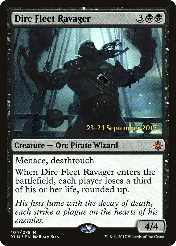 Dire Fleet Ravager - Prerelease Promo [PXLN-104s]
