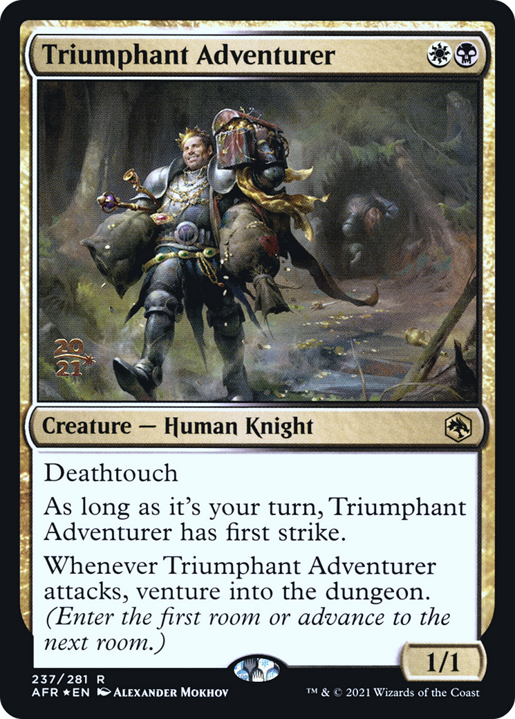 Triumphant Adventurer - Prerelease Promo [PAFR-237s]