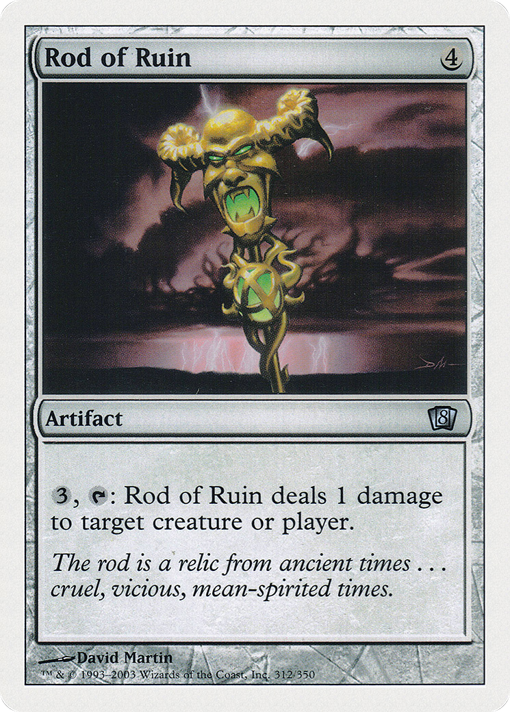 Rod of Ruin [8ED-312]