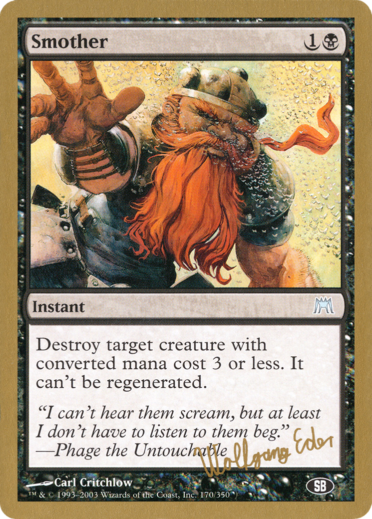 Smother [WC03-we170sb]